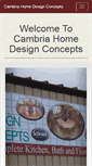 Mobile Screenshot of cambriahomedesignconcepts.com